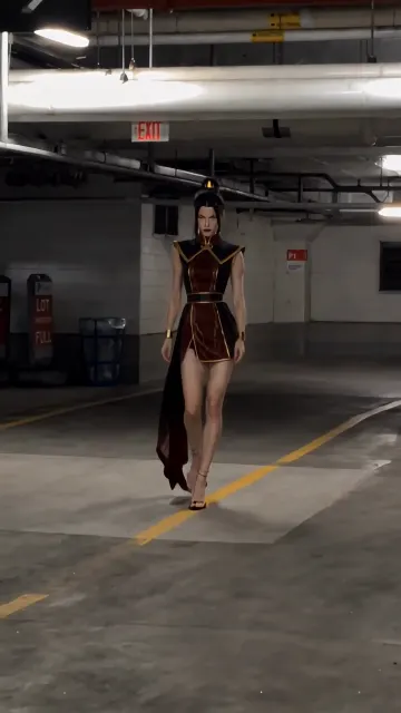Azula in the Parking Garage Runway trend, made with Viro